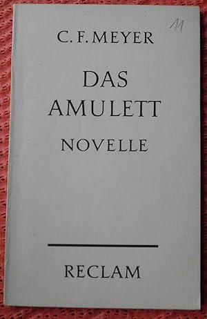 Image du vendeur pour Das Amulett, Novelle mis en vente par Buchstube Tiffany