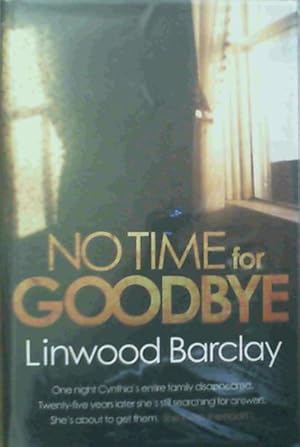 Seller image for No Time for Goodbye for sale by Chapter 1