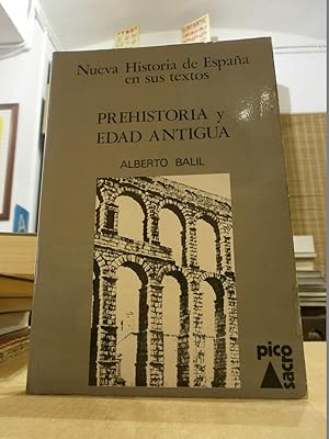 Seller image for NUEVA HISTORIA DE ESPAA EN SUS TEXTOS PREHISTORIA Y EDAD ANTIGUA. for sale by LLIBRERIA KEPOS-CANUDA
