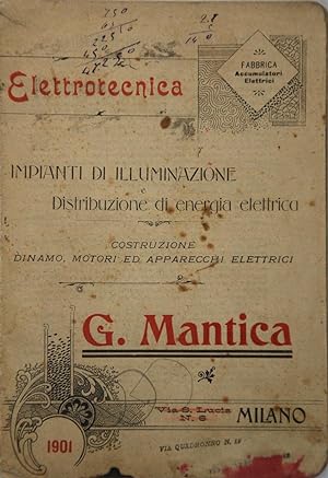 Elettrotecnica G. Mantica Fabbrica Accumulatori Elettrici
