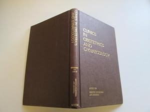 Imagen del vendedor de Clinics in Obstetrics and Gynaecology ,(obstetric anaesthesia and analgesia: safer practice. Volume 9. Number 2. August 1982. a la venta por Goldstone Rare Books