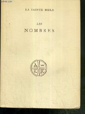 Bild des Verkufers fr LES NOMBRES - LA SAINTE BIBLE zum Verkauf von Le-Livre
