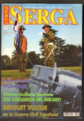 REVISTA SERGA Nº18. CAÑÓN DE ASALTO,STURMTIGER. CRUCEROS AUXILIARES JAPONESES