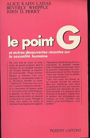 Seller image for Le point G et autres dcouvertes rcentes sur la sexualit humaine. for sale by L'ivre d'Histoires