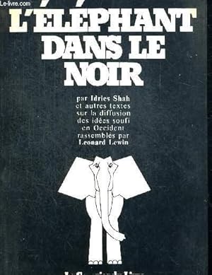 Bild des Verkufers fr L ELEPHANT DANS LE NOIR zum Verkauf von Le-Livre