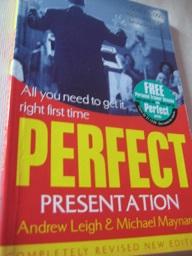 Bild des Verkufers fr Perfect Presentation All you need to get it right first time zum Verkauf von Alte Bcherwelt