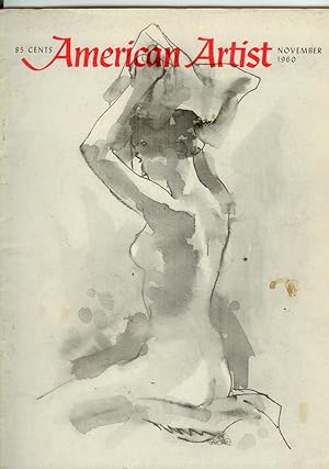 Seller image for American Artist/ November, 1960, Volume 24, #9 for sale by Ramblin Rose Books