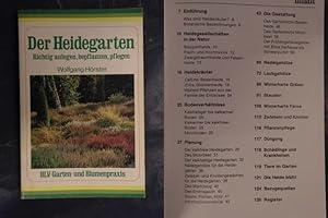 Bild des Verkufers fr Der Heidegarten - Richtig anlegen, bepflanzen, pflegen zum Verkauf von Buchantiquariat Uwe Sticht, Einzelunter.