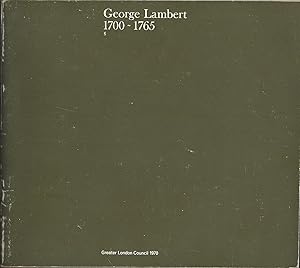 Iveagh Bequest: George Lambert: Catalogue of Paintings and Drawings