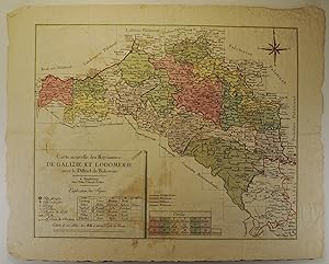 Carte Nouvelle des Royaumes De Galizie Et Lodomerie Avec Le District De Bukowine