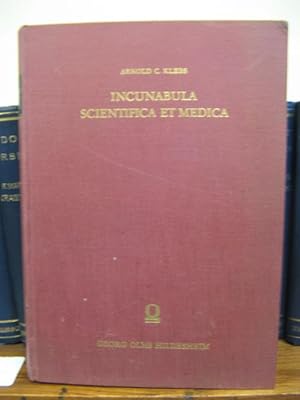 Seller image for Incunabula Scientifica et Medica for sale by PsychoBabel & Skoob Books