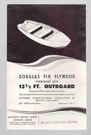 Seller image for Douglas Fir Plywood Waterproof Glue 13 1/2 Ft. Outboard for sale by Riverwash Books (IOBA)