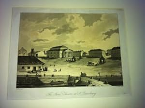 Bild des Verkufers fr The Stone Theatre at St. Petersburg. (Imperial Bolshoi Kamenny Theatre). zum Verkauf von Antiquariat  J.J. Heckenhauer e.K., ILAB