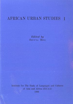 Seller image for African Urban Studies I for sale by Masalai Press