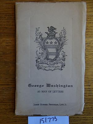 Seller image for George Washington As Man of Letters for sale by Mullen Books, ABAA
