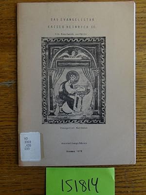 Seller image for Das Evangelistar Kaiser Heinrich III: Ein Kunstwerk zerfallt for sale by Mullen Books, ABAA