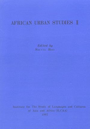 Seller image for African Urban Studies II for sale by Masalai Press