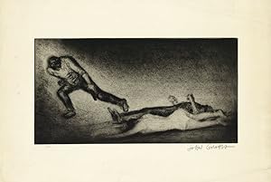 Drypoint Etching, Untitled