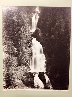 Bild des Verkufers fr Wengeralp. Eiger - Mnch. Originalfotografie, Albumin auf Karton. In beibelichtetem Streifen betitelt, um 1880, 20 x 25,5 cm (Bildformat). Vintage Albuminabzug, Verlagsnummer 12831. zum Verkauf von Antiquariat Cassel & Lampe Gbr - Metropolis Books Berlin