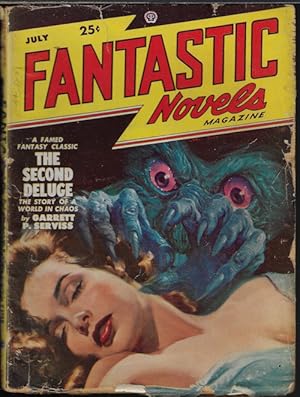 Image du vendeur pour FANTASTIC NOVELS: July 1948 ("The Second Deluge") mis en vente par Books from the Crypt