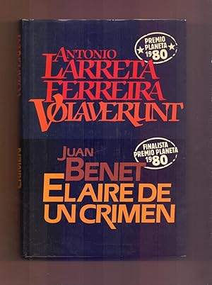 Imagen del vendedor de VOLAVERUNT - EL AIRE DE UN CRIMEN a la venta por Libreria 7 Soles