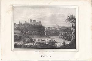 Elsterberg. Lithographie aus: Saxonia.