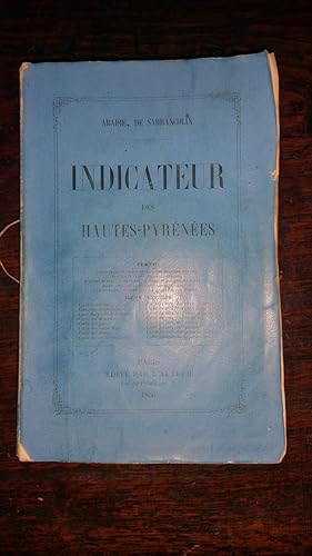 Imagen del vendedor de Indicateur des Hautes-Pyrnes a la venta por AHA BOOKS