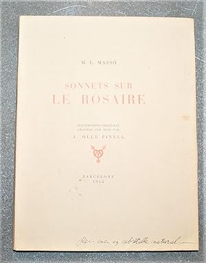 Sonnets Sur Le Rosaire. Illustrations Originales Gravées Sur Bois Par A. Ollé Pinell