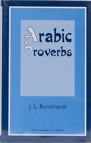 Imagen del vendedor de Arabic Proverbs a la venta por Trophy Room Books