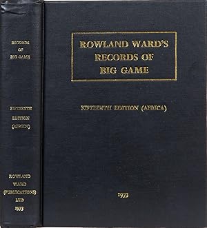 Rowland Ward's Records of Big Game