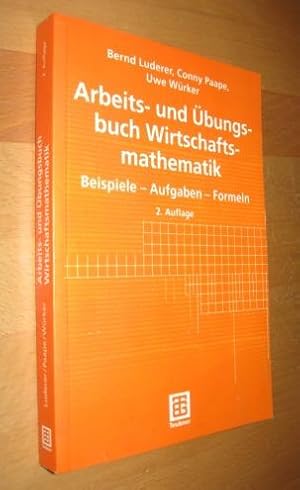 Seller image for Arbeits- und bungsbuch Wirtschaftsmathematik for sale by Dipl.-Inform. Gerd Suelmann