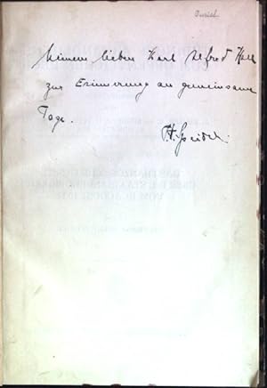 Imagen del vendedor de Das franzsische Gesetz ber die Staatsangehrigkeit vom 10. August 1927 (SIGNIERTES EXEMPLAR) Tbinger Abhandlungen zum ffentlichen Recht; 19 a la venta por books4less (Versandantiquariat Petra Gros GmbH & Co. KG)