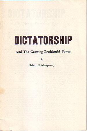 Dictatorship and the Growing Presidential Power