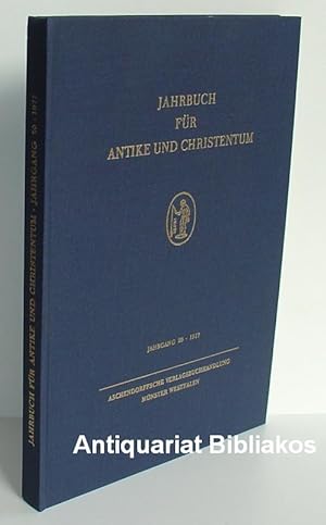 Immagine del venditore per Jahrbuch fr Antike und Christentum. Jahrgang 20 (1977). Mit 8 Tafelseiten (Kunstdruckpapier) mit zahlreichen Photoabbildungen. venduto da Antiquariat Bibliakos / Dr. Ulf Kruse