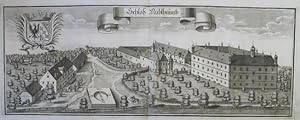 Schloß Mühlhaimb. Kupferstich aus Michael Wening "Historico-topographica descriptio Bavariae". Mü...