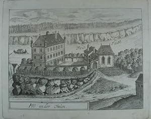 Au an der Traun. Kupferstich aus G. M. Vischer "Topographia Austriae Superioris Modernae" 1674, 1...