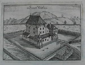 Seller image for Sanct Veith. Kupferstich aus G. M. Vischer "Topographia Austriae Superioris Modernae" 1674, 14,5 x 20 cm for sale by Antiquariat Johannes Mller