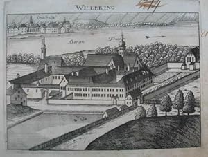 Willering. Kupferstich aus G. M. Vischer "Topographia Austriae Superioris Modernae" 1674, 14,5 x ...