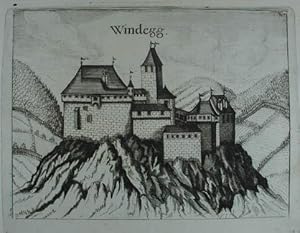 Windegg. Kupferstich aus G. M. Vischer "Topographia Austriae Superioris Modernae" 1674, 14,5 x 20 cm