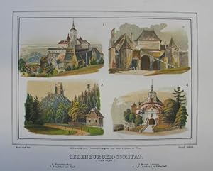 Oedenburger-Comitat. (Land Ungarn). Farblitho. v. Scheth aus "Das pittoreske Oesterreich" Wien 18...