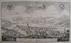 Seller image for Kay. Statt S.Veit. Kupferstich aus M. Merian "Topographia Provinciarum Austriacarum" Frankfurt 1649 ff. 20,5 x 35,5 cm for sale by Antiquariat Johannes Mller