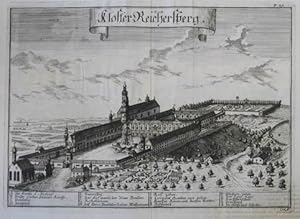 Kloster Reichersberg. Kupferstich aus F. F. Schrötter "Topographie oder kurze Beschreibung desjen...