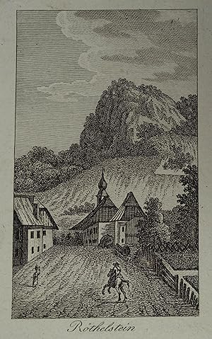 Röthelstein. Kupferstich aus J. A. Kumar "Allmanach für Damen auf das Jahr 1819" (Graz Kaiser 181...