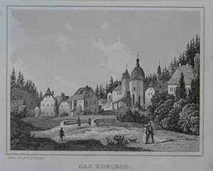 Das Doblbad. Stahlstich v. W. Pobuda aus A. Schmidl "Das Herzogthum Steiermark" Stuttgart 1839, 7...
