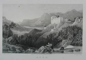 Seller image for Auer. Stahlstich v. W. Taylor aus T. Allom "Views in the Tyrol" London 1833, 10 x 15,5 cm for sale by Antiquariat Johannes Mller