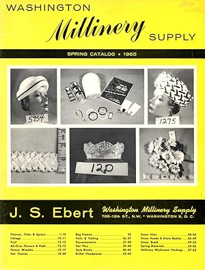 Washington Millinery Supply Spring Catalog 1965