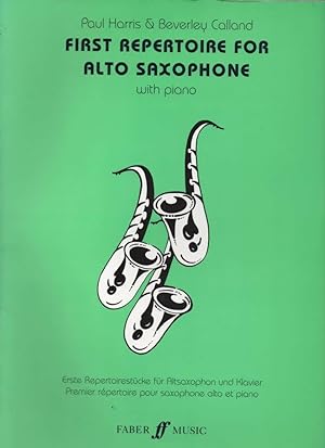 Imagen del vendedor de First Repertoire for Alto Saxophone & Piano a la venta por C P Books Limited