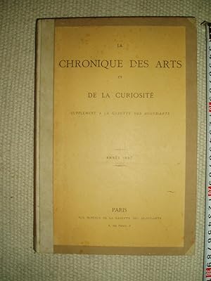 La chronique des arts et de la curiosité : supplément à la Gazette des beaux-arts : Année 1897