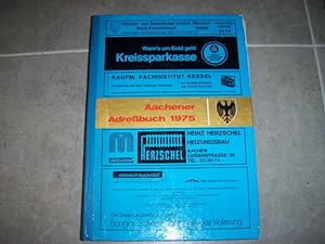 Bild des Verkufers fr Aachen, Aachener Adrebuch 1975. Mit Angabe der Hauseigentmer! zum Verkauf von Antiquariat Andrea Hauck - Preise inkl. Mwst.