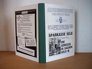 Selb, Adressbuch der Stadt Selb 1989 mit den eingegliederten Gemeinden Erkersreuth, Heidelheim, L...